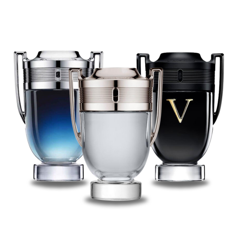 Paco Rabanne INVICTUS LEGEND, Paco Rabanne INVICTUS y Paco Rabanne INVICTUS VICTORY 100ml (Eau de Parfum)