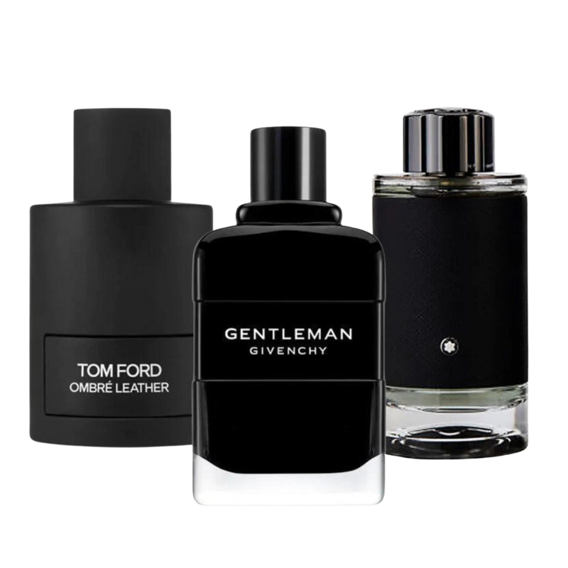 Tom Ford Ombre Leathe, Givenchy Gentleman, Montblanc Explorer (Eau de Parfum)