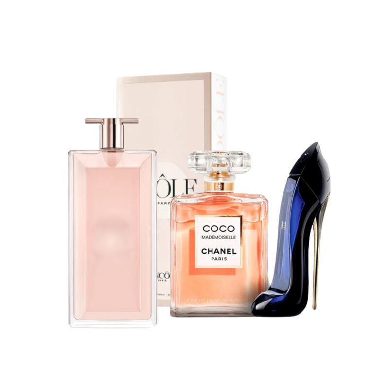 Idôle, Coco Chanel Mademoiselle Y Good Girl 100 ml